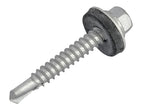 TechFast Hex Head Roofing Screw Self-Drill Light Section 5.5 x 38mm Pack 100    