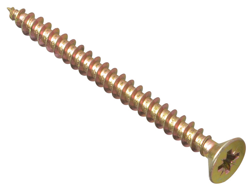 Multi-Purpose Pozi Compatible Screw CSK ST ZYP 6.0 x 90mm Box 100