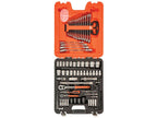S87+7 1/4 & 1/2in Drive Socket & Spanner Set, 94 Piece                          