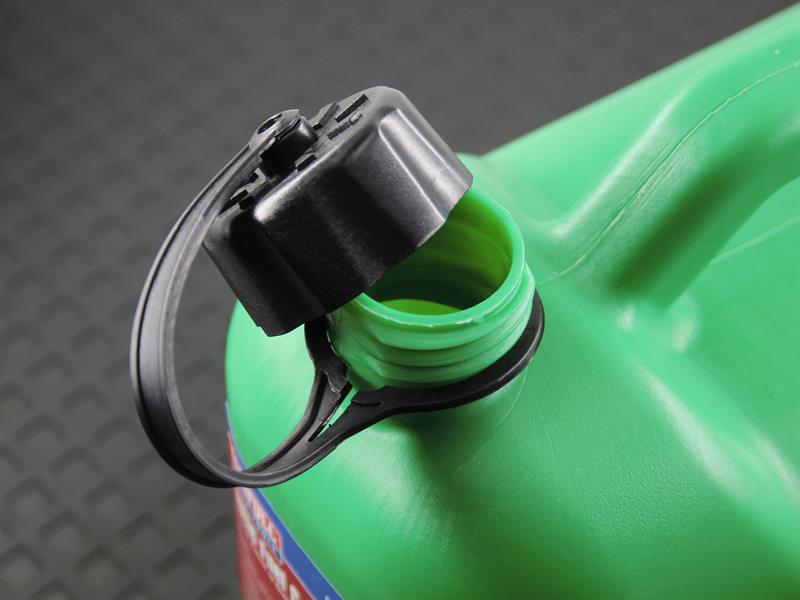 Plastic Fuel Can Green 5 litre                                                  