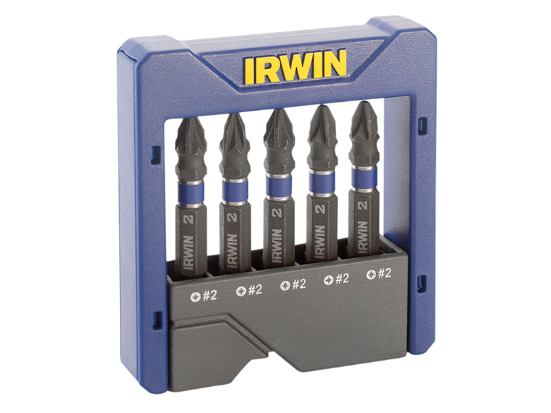 Pozidriv Impact Screwdriver Pocket Bit Set, 5 Piece                             