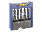 Pozidriv Impact Screwdriver Pocket Bit Set, 5 Piece                             