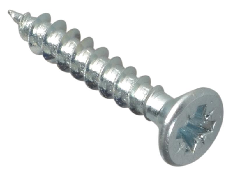 Multi-Purpose Pozi Compatible Screw CSK ST ZP 5 x 90mm Box 100