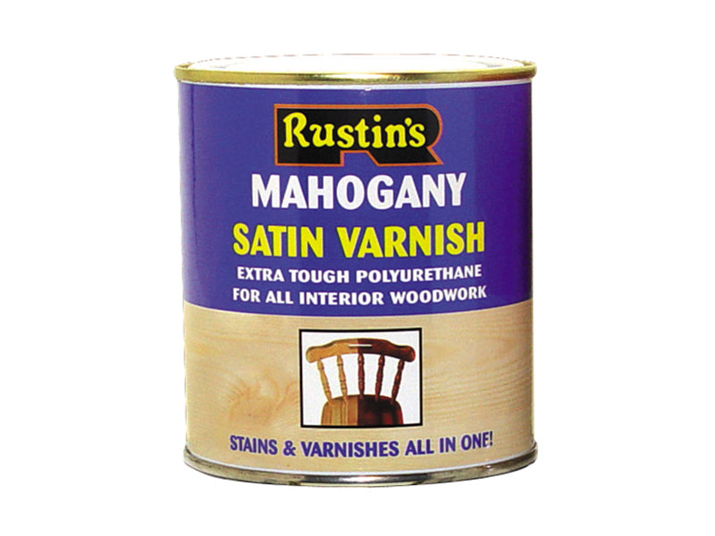 Polyurethane Varnish & Stain Satin Oak 250ml
