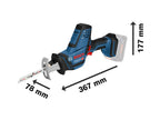 GSA 18V-LI C Professional Reciprocating Saw 18V Bare Unit                       