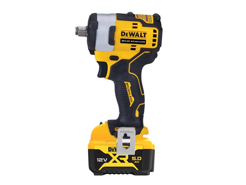 DCF901P1 XR Brushless 1/2in Impact Wrench 12V 1 x 5.0Ah Li-ion                  