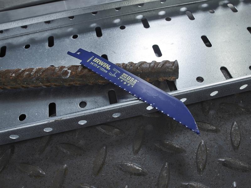818R Sabre Saw Blade Metal Cutting 200mm 18 TPI (Pack 2)