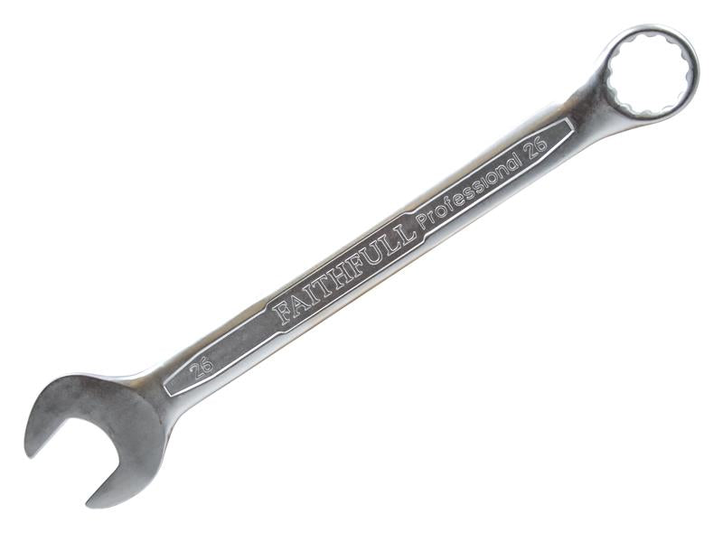 Combination Spanner CV Satin Finish 26mm                                        