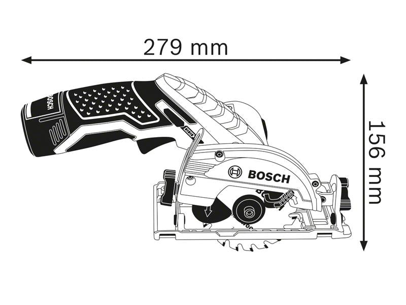 GKS 12V-26 Professional Circular Saw 12V Bare Unit                              