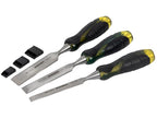 Pro Series Bevel Edge Chisel Set in Canvas Wallet, 5 Piece