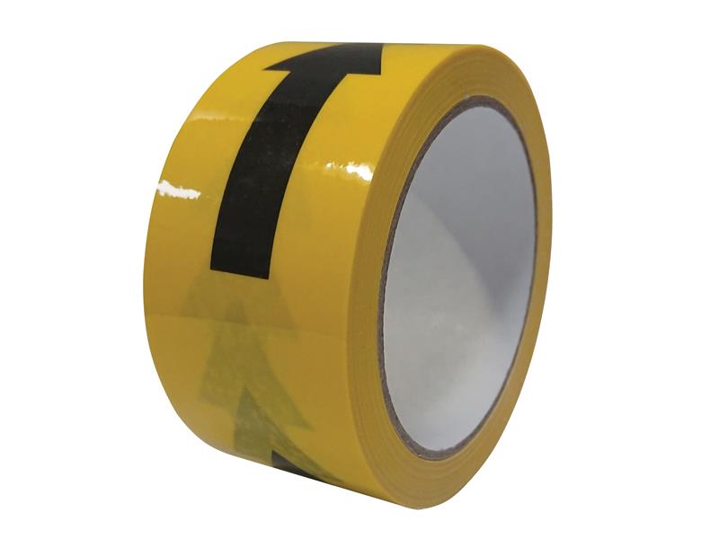 Laminated Self-Adhesive Hazard Tape Red/White 50mm x 33m