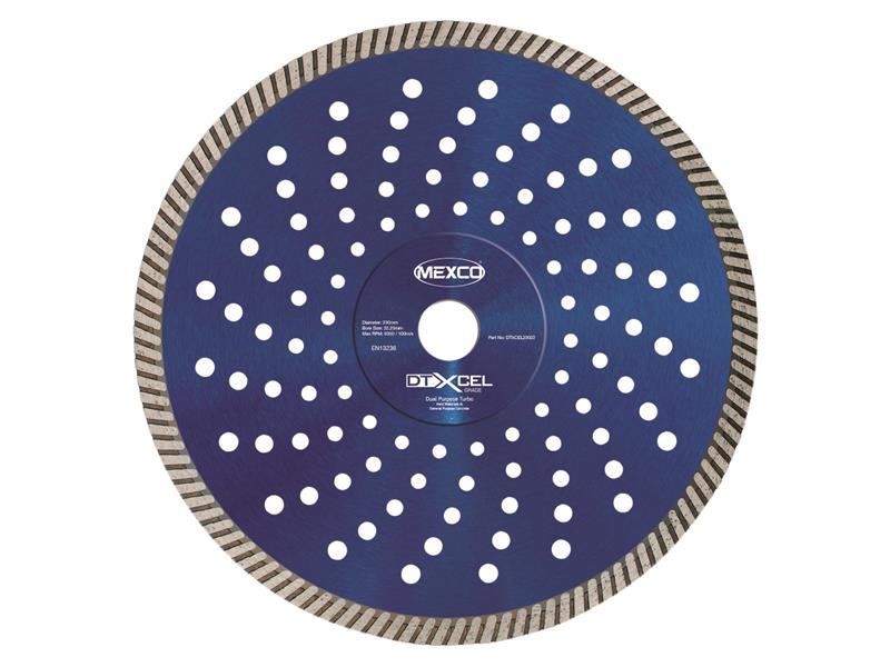 XCEL Grade Dual Purpose Turbo Diamond Blade 350 x 25mm