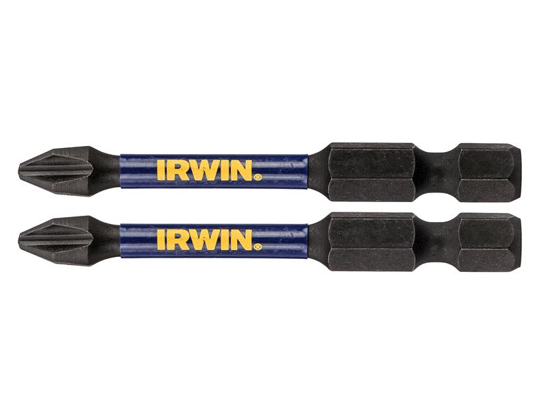 Impact Pro Performance Screwdriver Bits PH2 57mm (Pack 2)                       