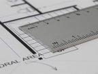 Aluminium Flat Rule 1m/39in                                                     