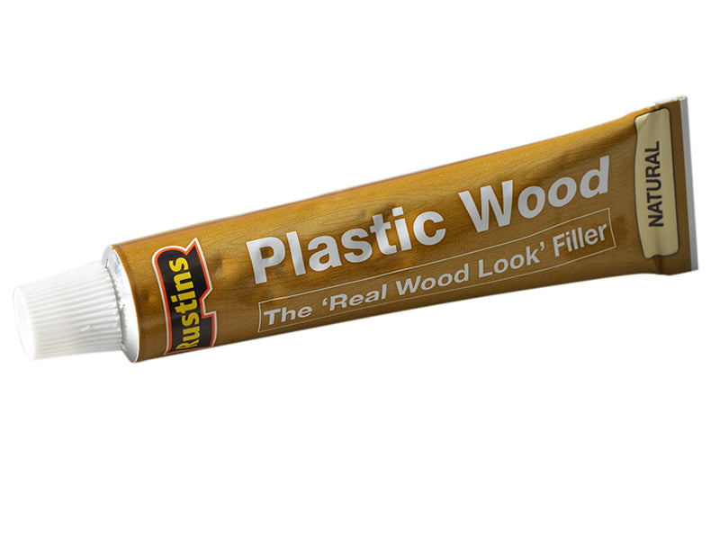 Plastic Wood Tube Teak 20g