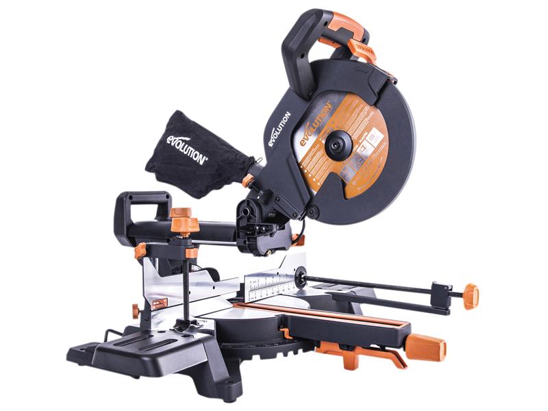 R255SMS+ Pro Multi-Material Sliding Mitre Saw 255mm 2000W 240V                  