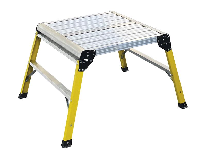 Fibreglass Hop-up Work Platform 600 x 600mm