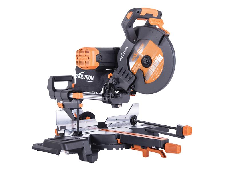 R255SMS-DB+ Multi-Material Sliding Mitre Saw 255mm 1600W 110V                   