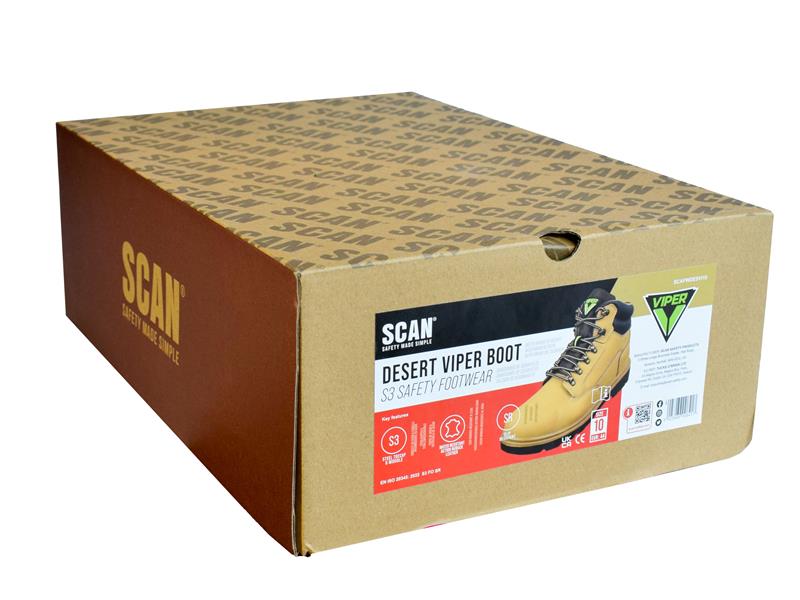 Desert Viper S3 Safety Boots UK 9 EUR 43