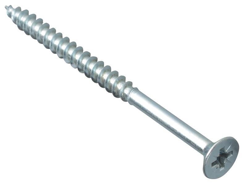 Multi-Purpose Pozi Compatible Screw CSK ST ZP 5 x 90mm Box 100