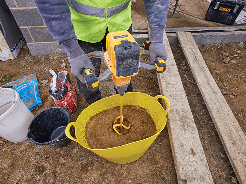 DCD240X2 XR FlexVolt Paddle Mixer 54V 2 x 3.0Ah Li-ion                          