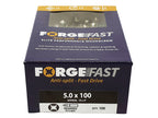 ForgeFast Pozi Compatible Elite Performance Wood Screw ZY 6.0 x 90mm Box 100
