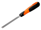 1-100-06-2-2 ERGO™ Handled Flat Second Cut File 150mm (6in)