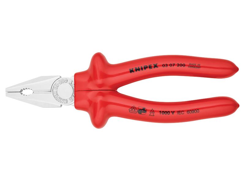 03 07 200 VDE Combination Pliers 200mm                                          
