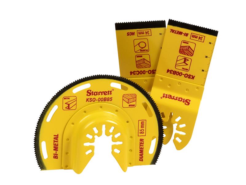 KSO-0300 General Purpose Oscillating Blade Set, 3 Piece