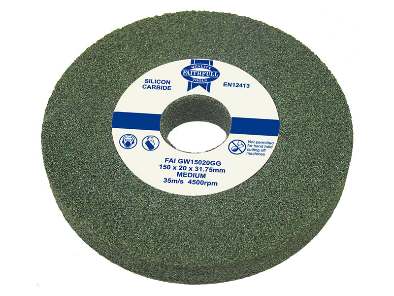 General Purpose Grinding Wheel 200 x 25mm Green Grit