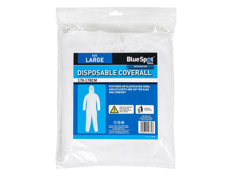 Disposable Coverall - Large (170-178cm)                                         
