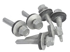 TechFast Hex Roofing Screw Self-Drill Heavy Section 5.5 x 32mm Pack 100         