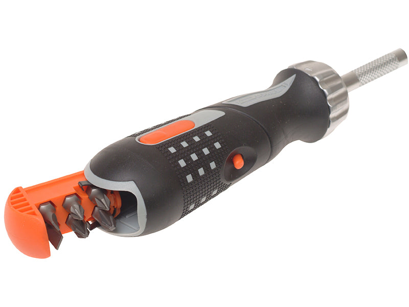 808050P Pistol Ratchet Screwdriver & 6 Bits                                     