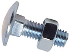 Cup Square Hex Bolt & Nut ZP M10 x 70mm Box 25