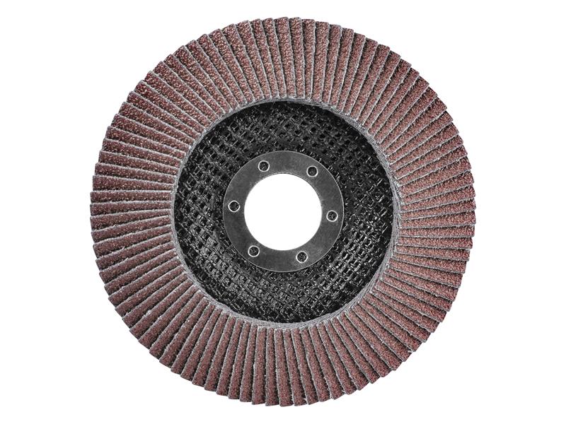 Aluminium Oxide Flap Disc 125 x 22mm Mixed Grit (3 Pack)