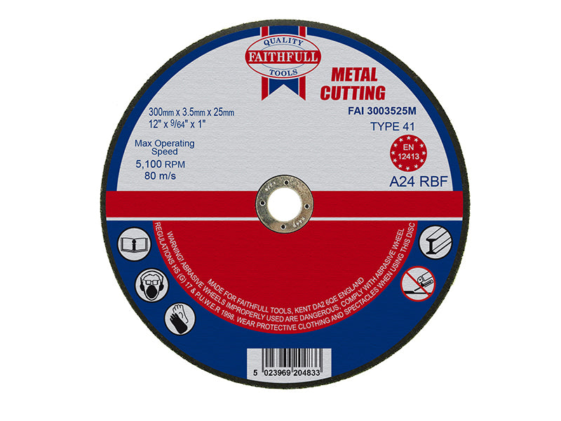 Metal Cut Off Disc 355 x 3.5 x 25.4mm