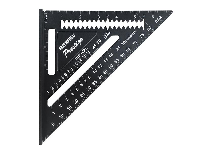 Prestige Quick Square Black Aluminium