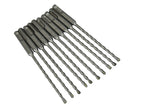 SDS Plus Drill Bit 8mm OL: 260mm WL: 200mm