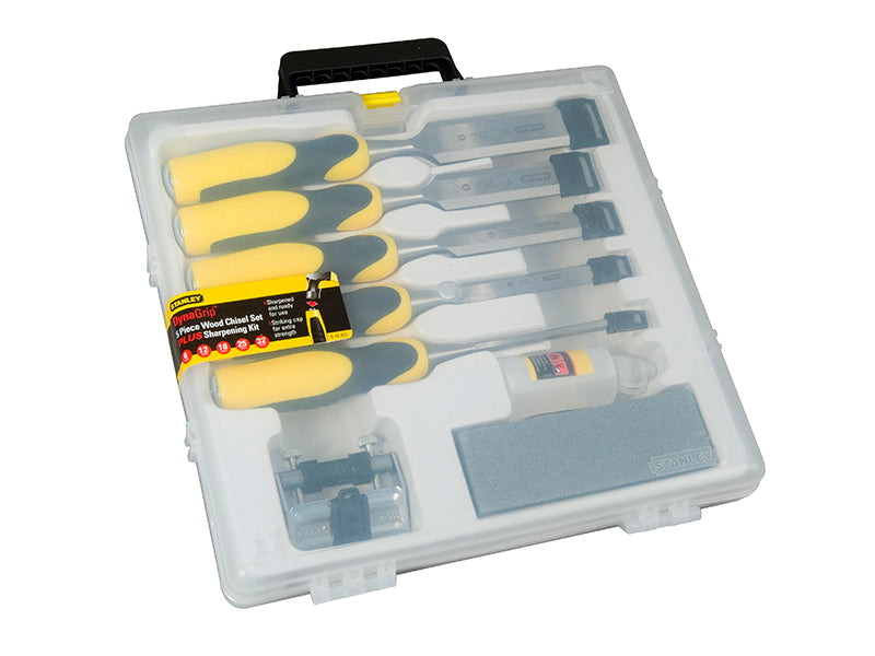 DYNAGRIP™ Chisel with Strike Cap Set, 5 Piece + Accessories