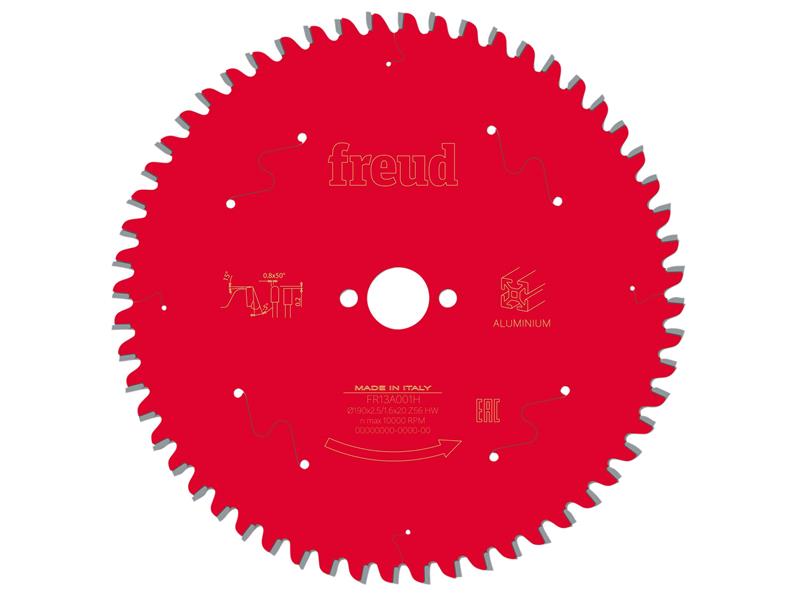 Metal Circular Saw Blade 165 x 20 x 1.8/1.3mm x 54T
