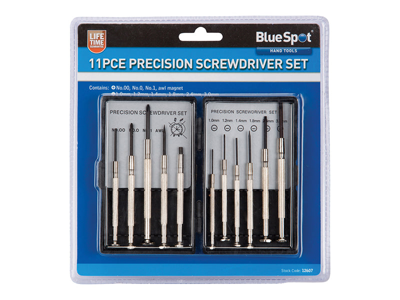 Precision Screwdriver Set, 11 Piece                                             