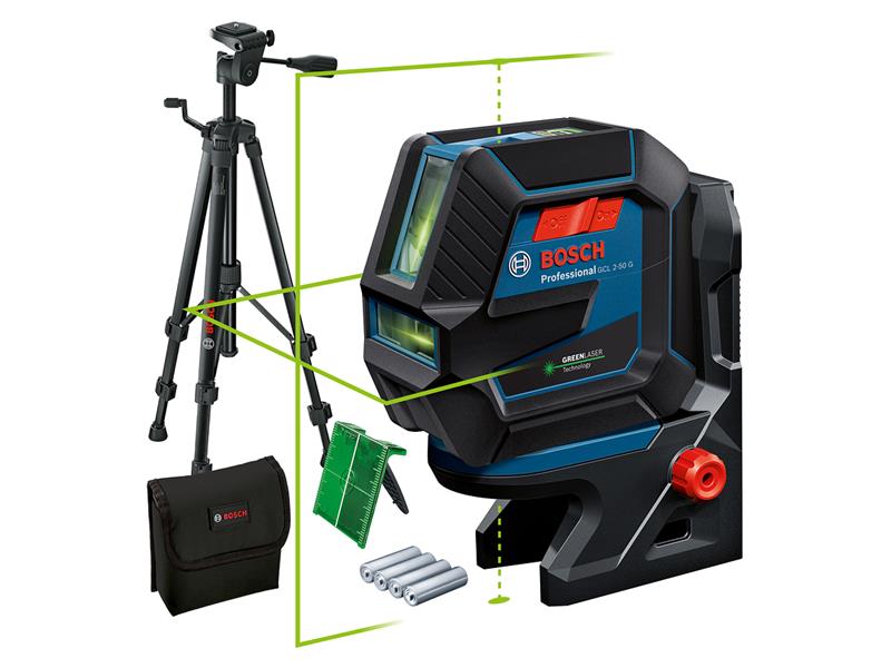 GCL 2-50 G Professional Combi Laser + Mount & Tripod                            