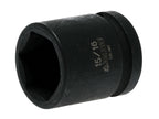 Impact Socket Hexagon 6-Point 1/2in Drive 1in