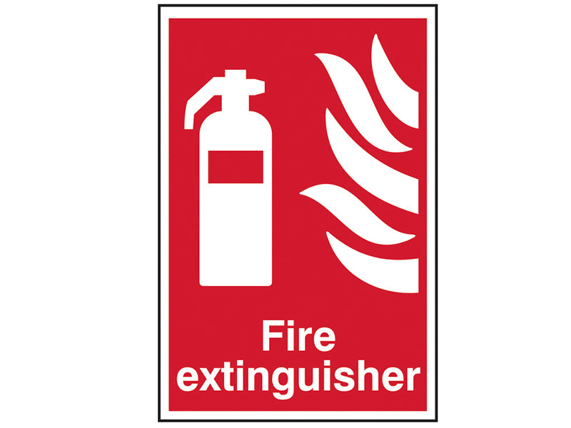 Fire Extinguisher - 2 PVC Signs 300 x 100mm