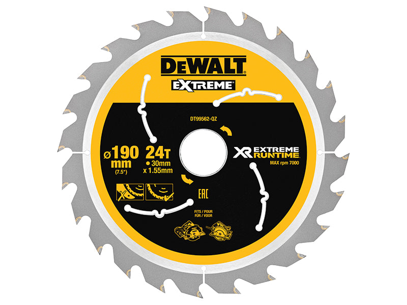 XR FlexVolt Circular Saw Blade 216 x 30mm x 60T