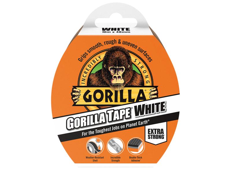 Gorilla Tape® 48mm x 27m White                                                  