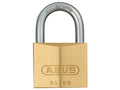 65/40mm Brass Padlock 63mm Long Shackle Keyed Alike 6405