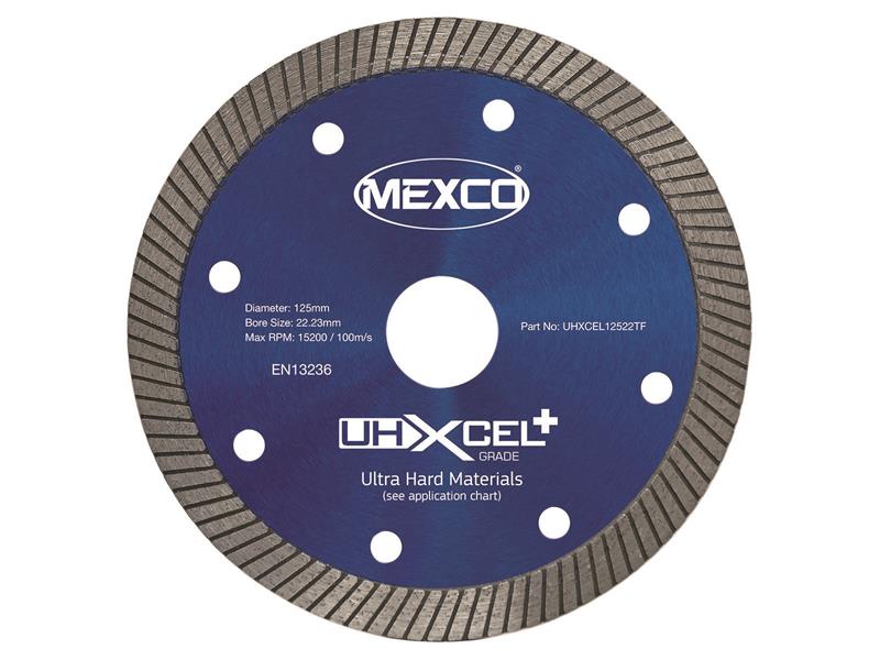 UHXCEL+ Ultra Hard Plus Diamond Blade 350 x 25.4mm