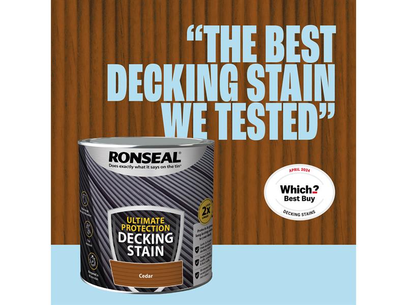 Ultimate Protection Decking Stain Cedar 5 litre