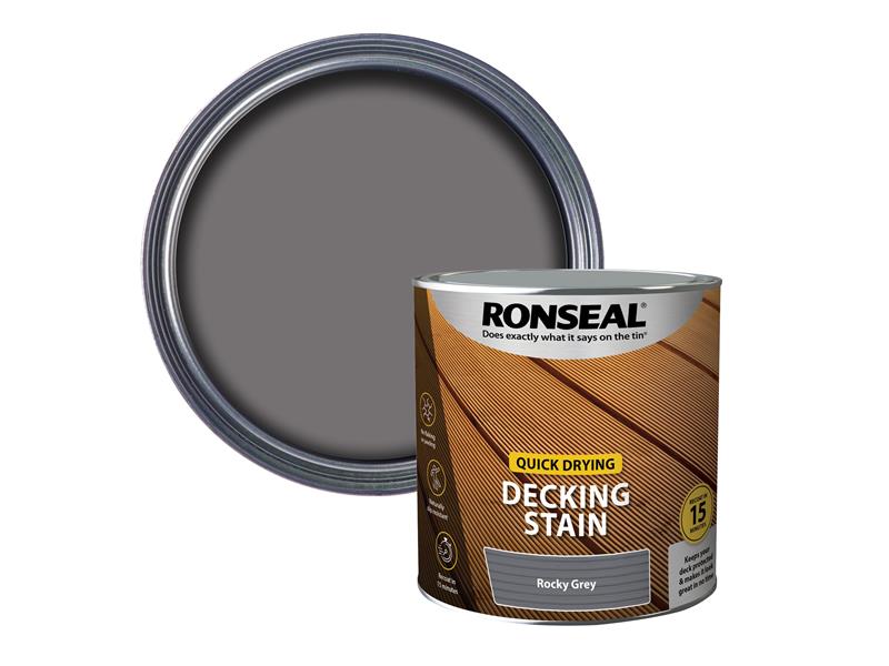 Quick Drying Decking Stain Rich Teak 5 litre